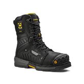 Bota de trabajo impermeable Scorpion de 9" con punta de composite para hombre - Negra